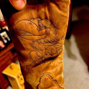 KU Jayhawks cowgirl boots